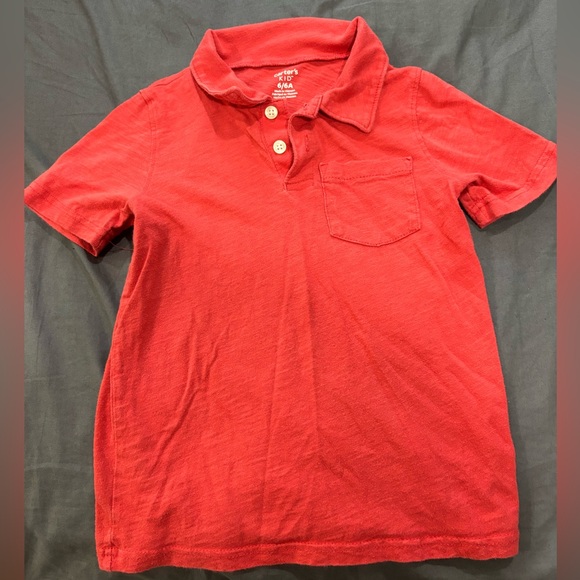 Carters Kids Collared tee - Picture 2 of 5